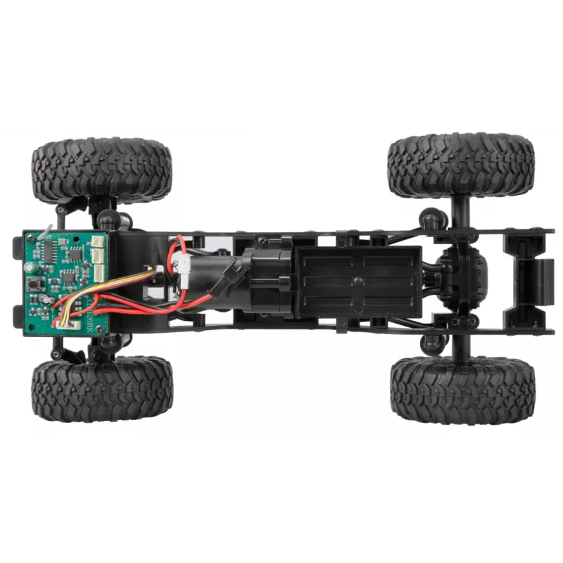 RC vikšrinis Amewi Mini-D90 4WD 1:16 RTR — mastelis 1:16, 4 varantieji ratai, paruoštas naudojimui