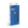 USB šakotuvas SAVIO AK-70, 7 prievadų USB 3.0, 4 naudojami prievadai, USB Type-A pagrindinis, 5 Gbit/s perdavimas, garantija 2 metai