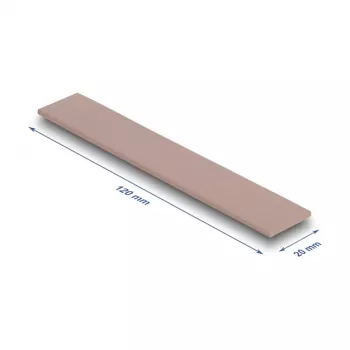 Termopadas DeLOCK 18483 3 W/m·K Rožinis 20x120x2 mm
