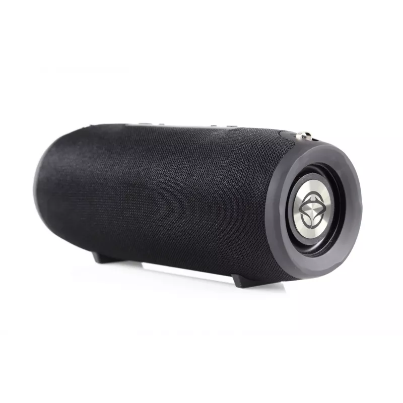 Nešiojamasis Bluetooth garsiakalbis MANTA SPK15GO-BK — 20 W, 3600 mAh, iki 8 val., juodas