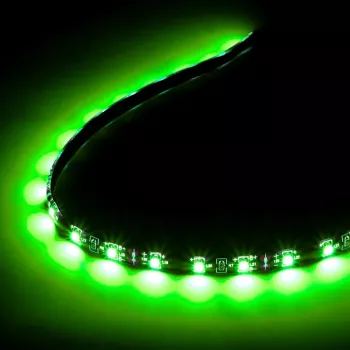 Universali LED juosta Lamptron FlexLight Pro — įvairių spalvų korpusas, žalia šviesa