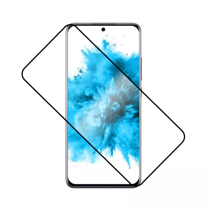 Grūdintas stiklas ekrano apsaugai FIXED, skirtas Xiaomi 15, Full Cover 2.5D – apsauga nuo krašto iki krašto