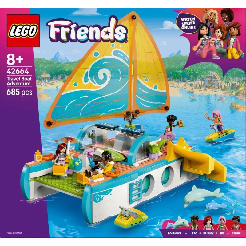 LEGO Friends kelionės laivu nuotykis