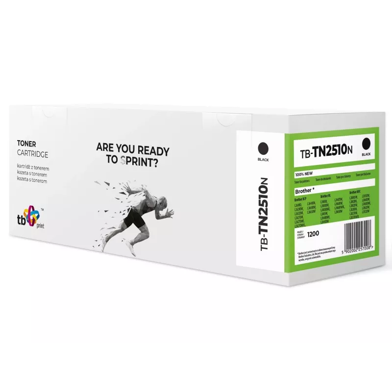 Toneris Brother TN2510 TB-TN2510N BK 100% naujas