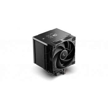 Oro aušintuvas DeepCool AK500 G2 Digital NYX, 120 mm ventiliatorius, maks. oro slėgis 3,33 mmH2O, 117×129×159 mm, juodas