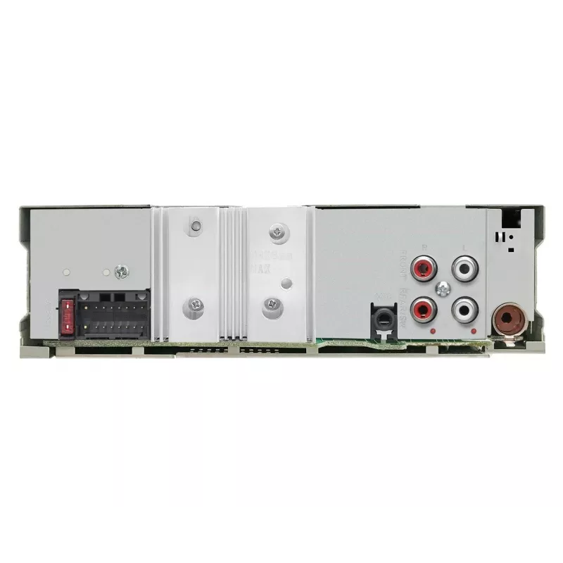 Automobilinis radijas JVC KDX-382BT su Bluetooth ir USB — vieno DIN, AUX įvestis, FM imtuvas