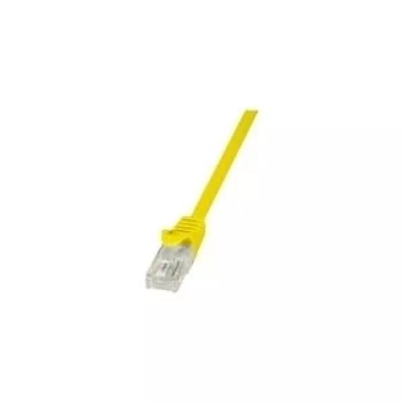 Tinklo kabelis LogiLink 3 m RJ-45 Cat6 U/UTP geltonas