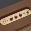 Belaidis garsiakalbis MARSHALL Woburn III Brown — kelių kambarių, Bluetooth, Wi‑Fi, analoginiai įėjimai