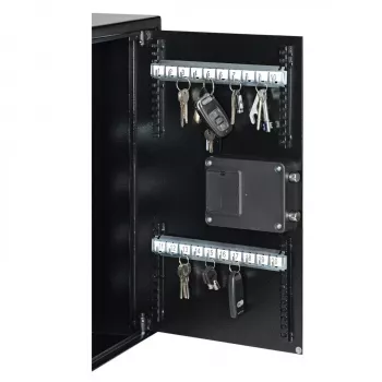 Sieninis seifas Yale YKB/550/DB1 elektroninis užraktas juodas 350x130x550mm