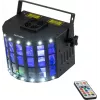 EUROLITE Laser Derby MK2 RGBW 5W — kompaktiškas scenos lazeris su RGBW 5W galia