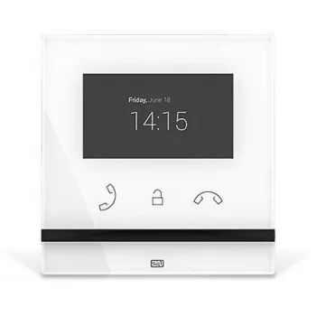 2N Indoor Compact vaizdo domofono sistema 10,9 cm (4,3 col.) Balta