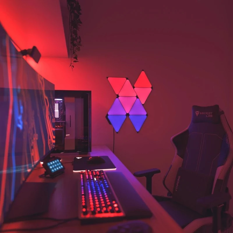 Nanoleaf NL48-1101TW-10PK išmanusis apšvietimas Išmanusis skydelis Wi-Fi