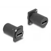 DeLOCK D tipo modulis DisplayPort lizdas į lizdą 4K juodas