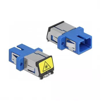 Optinio pluošto mova DeLOCK 86888 SC Simplex moteriška į SC Simplex moteriška mėlyna