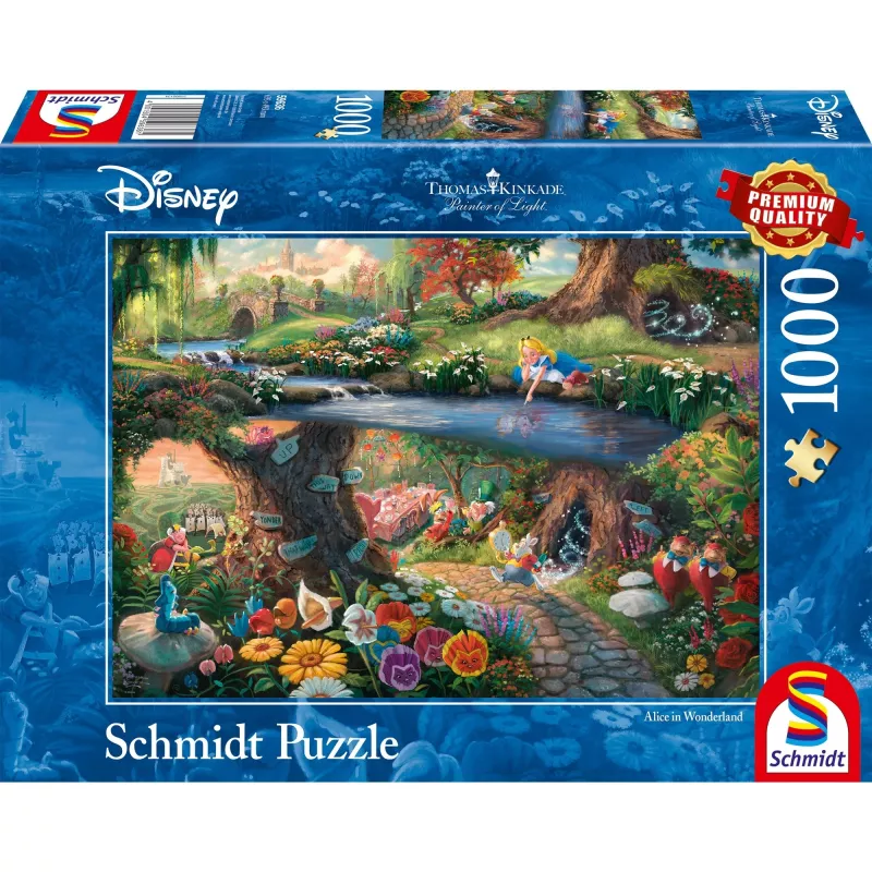 Dėlionė Schmidt Spiele Contour 1000 vienetų — Animaciniai piešiniai, 693 mm plotis