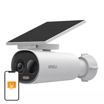 IP stebėjimo kamera IMOU Cell 3C All-in-one — 3 MP (2304×1296), 2,8 mm, Wi‑Fi, PIR, IP66, 5000 mAh baterija, 121° žiūrėjimo kampas