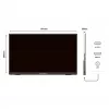 JAPANNEXT JN-MD-I156FHDR-T kompiuterio monitorius 39,6 cm (15,6 colių) 1920 x 1080 pikselių Full HD LED jutiklinis ekranas Pilka