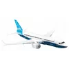 Statybinis rinkinys Cobi Boeing 737-8 — 340 detalių, rekomenduojamas amžius 7+, mėlyna ir balta