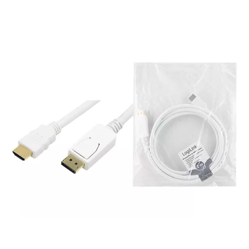 HDMI–DP laidas LogiLink CV0055 2 m