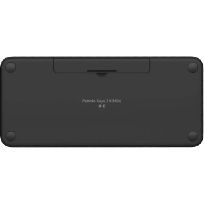Logitech Pebble Keys 2 K380s - klaviatūra - belaidė - Bluetooth LE - QWERTY - Nordic (danų/suomių/norvegų/švedų) - tonal graphite (920-011879)