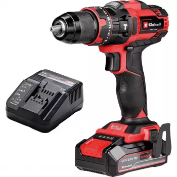 Einhell TE-CD 18/44 Li-i 24000 RPM 1,59 kg Juoda, Raudona