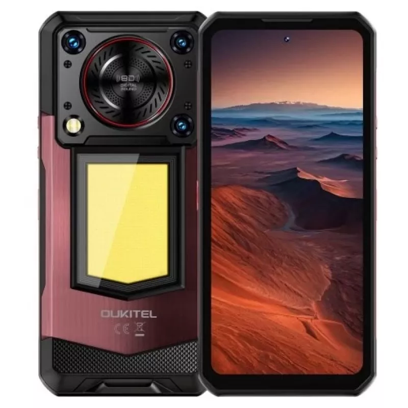 Išmanusis telefonas Oukitel WP56 6,8 colio 12 GB 512 GB raudonas