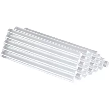 KWB klijų pagaliukai Ø 7 x 150 mm (skaidrūs, 24 vnt.)