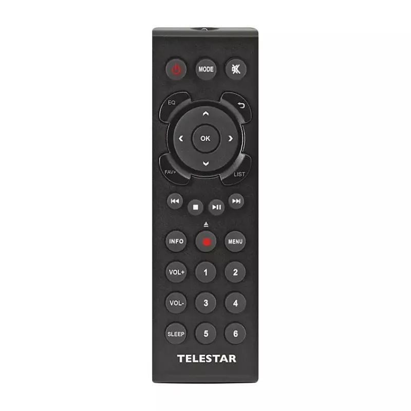 Telestar 5700200 Juoda