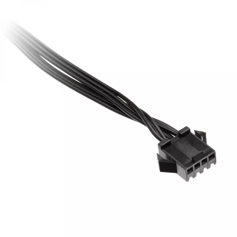 Kabelių adapteris Kolink 4 kontaktų ventiliatorius į 3 kontaktų 5V ARGB, 0,4 m