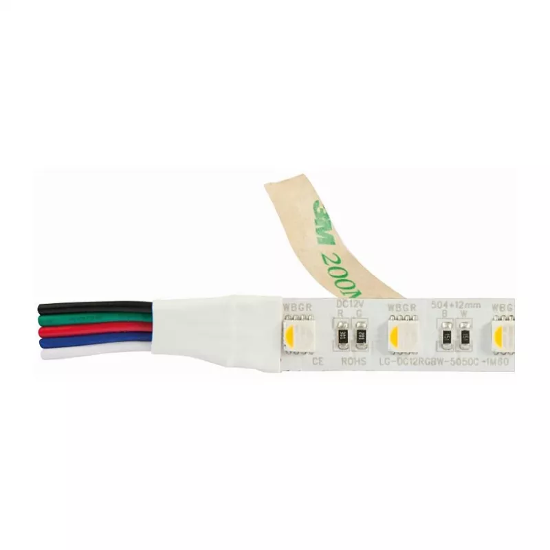 Synergy 21 LED Flex Strip 5050 - 60 RGB DC24V + RGB-W vienas lustas nw IP68