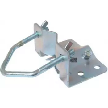 Stiebo apkaba ShiverPeaks 89857 cinkuoto plieno, stiebams iki 60 mm