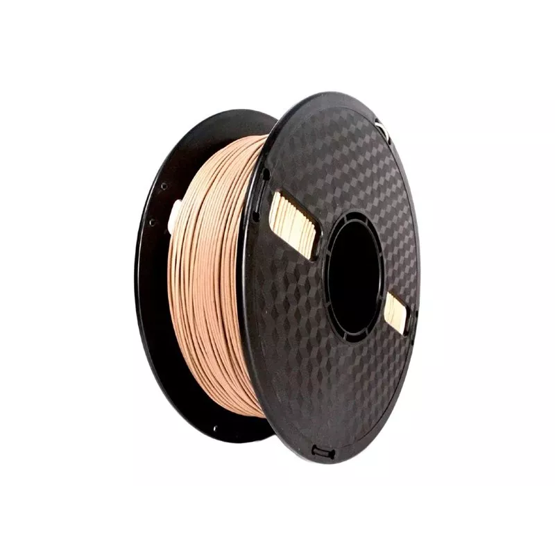 Flashforge Filament, PLA | 3DP-PLA-WD-01-NAT | 1,75 mm skersmens, 1 kg / ritė | Medžio natūralios spalvos