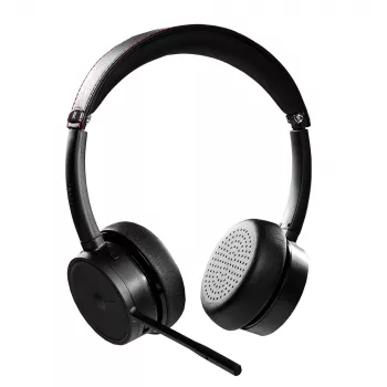 Laisvų rankų įranga Tellur Voice Pro belaidė skambučių centro ausinė, juoda TLL411007