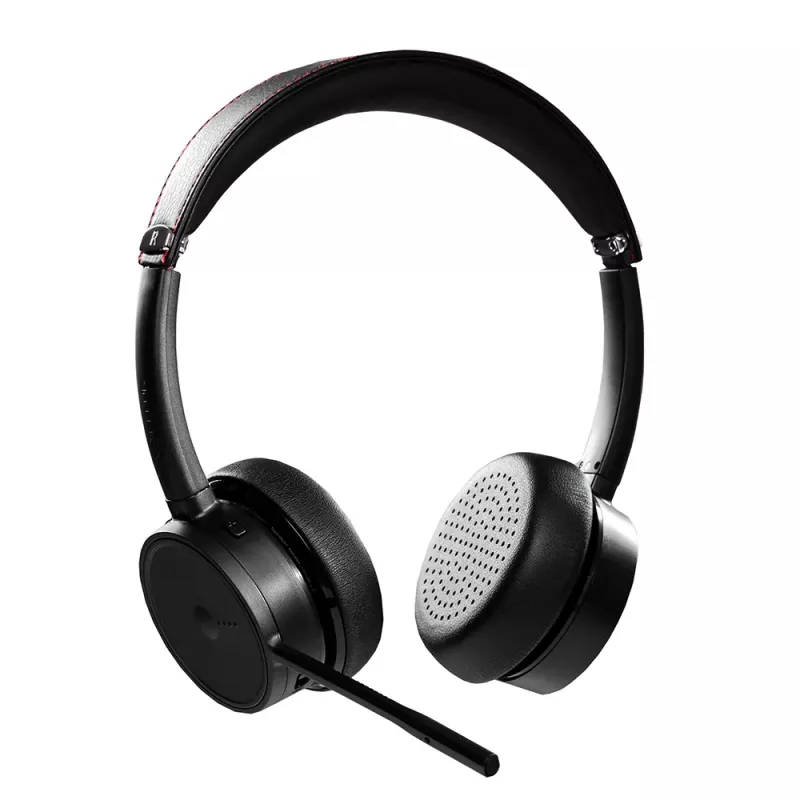 Laisvų rankų įranga Tellur Voice Pro belaidė skambučių centro ausinė, juoda TLL411007