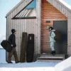 Thule 4941 Roundtrip slidžių ir snieglenčių krepšys 80L tamsiai pilkas