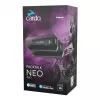 Cardo Packtalk Neo Duo motociklų domofonas 2 kanalų 1600 m juodas
