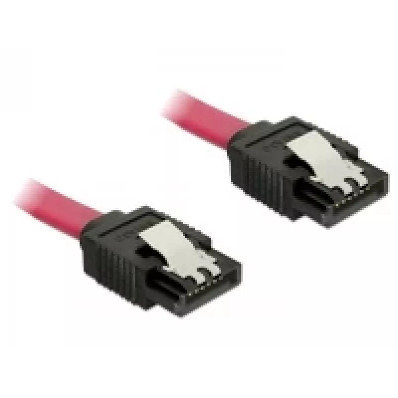 SATA kabelis DeLOCK 82676 0,3 m raudonas