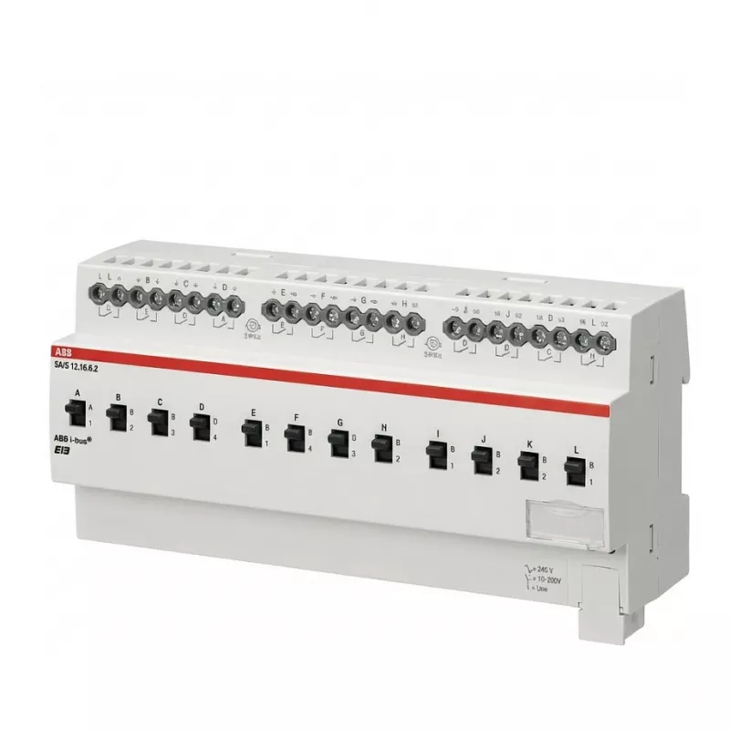 Jungiklio pavara ABB SA/S12.16.5.2 12 kanalų, 16 A, C tipo apkrova (2CDG110268R0011)