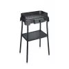 Stalinis elektrinis grilis SEVERIN PG 8596, 2000 W, stačiakampės grotelės, juodas, sukamoji rankenėlė