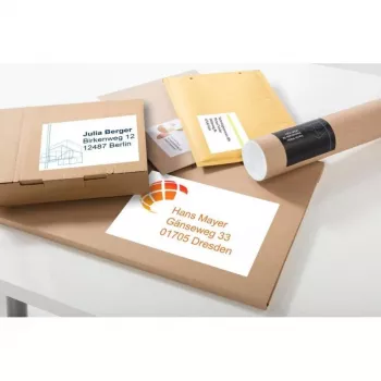 Avery 3655 lipnios etiketės Stačiakampis Nuolatinis Baltos 200 vnt.