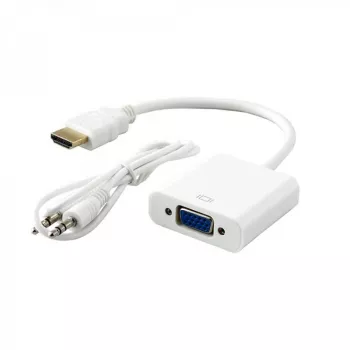 Sbox HDMI V.->VGA M. + Garsas AD.HDMI-VGA+A