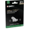 USB atmintinė Emtec 64 GB USB Type-A USB Type-C D280