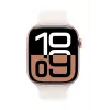 Laikrodis Series 10 GPS 46 mm rožinio aukso aliuminio korpusas su šviesiai rožiniu sportiniu dirželiu - S/M