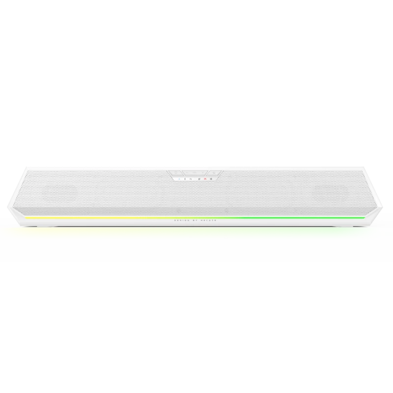 Edifier 7.1 erdvinio garso žaidimų garsiakalbis | G1500 BAR | Bluetooth | Baltas | Belaidis ryšys