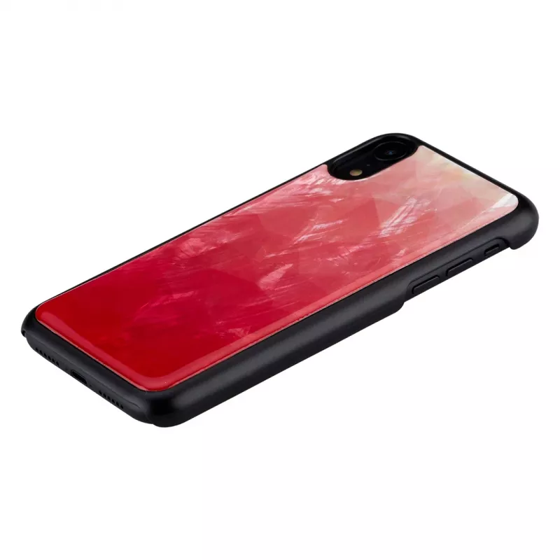 iKins telefono dėklas, skirtas iPhone XR — rožinės spalvos ir juodas dviejų tonų apsauginis dangtelis