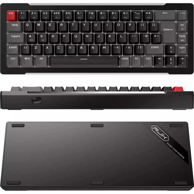 MGA-68, Gaming Keyboard juoda, DE išdėstymas, Hejin Magnetic Yellow