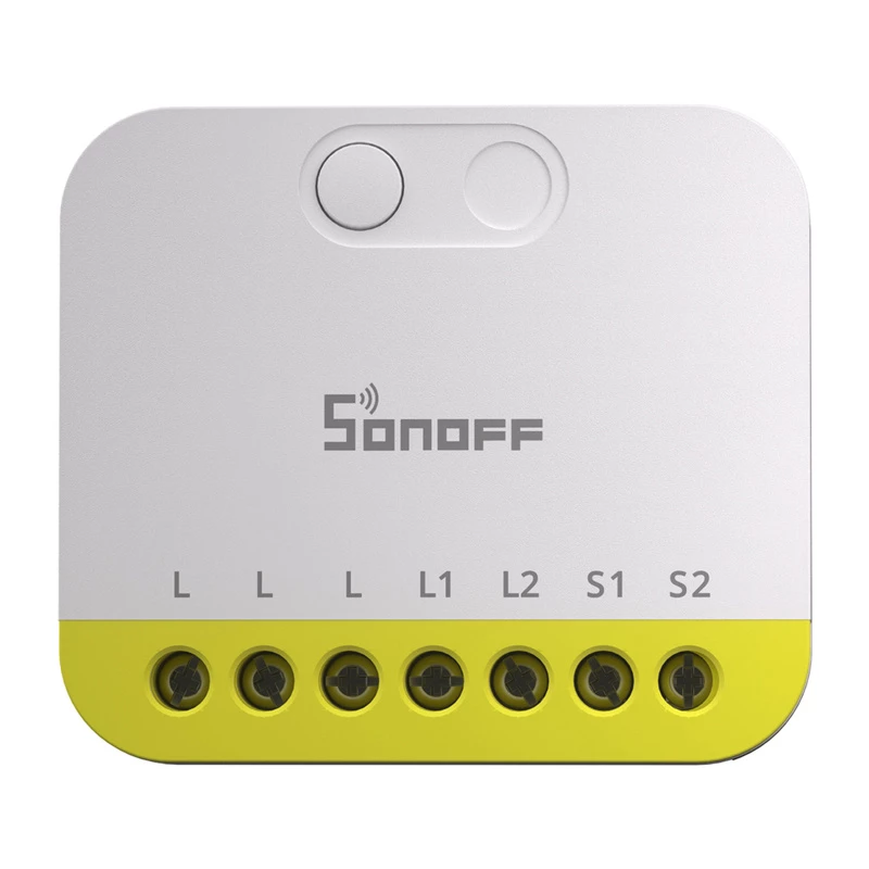 Dviejų kanalų mini jungiklis be N Sonoff MINI-ZB2GS-L ZigBee