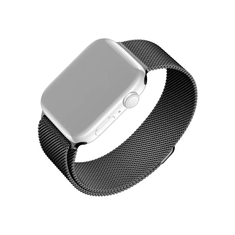 Fixed | Tinklinis dirželis Apple Watch 38/40/41mm | Juodas