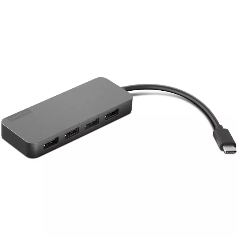 Lenovo 4X90X21427 nešiojamojo kompiuterio dokas / prievadų replikatorius USB 3.2 Gen 2 (3.1 Gen 2) Type-C Pilka