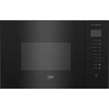 Įmontuojama mikrobangų krosnelė su griliu BEKO BMGB25353B 25 l, 900 W mikrobangų, 1000 W grilio, skaitmeninis laikmatis, juoda